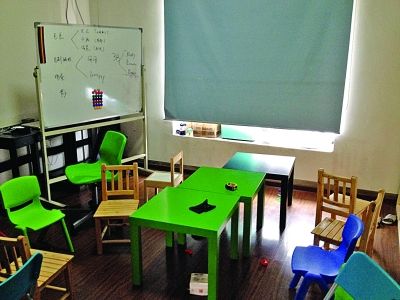 孩子们的教室。 王赟 摄