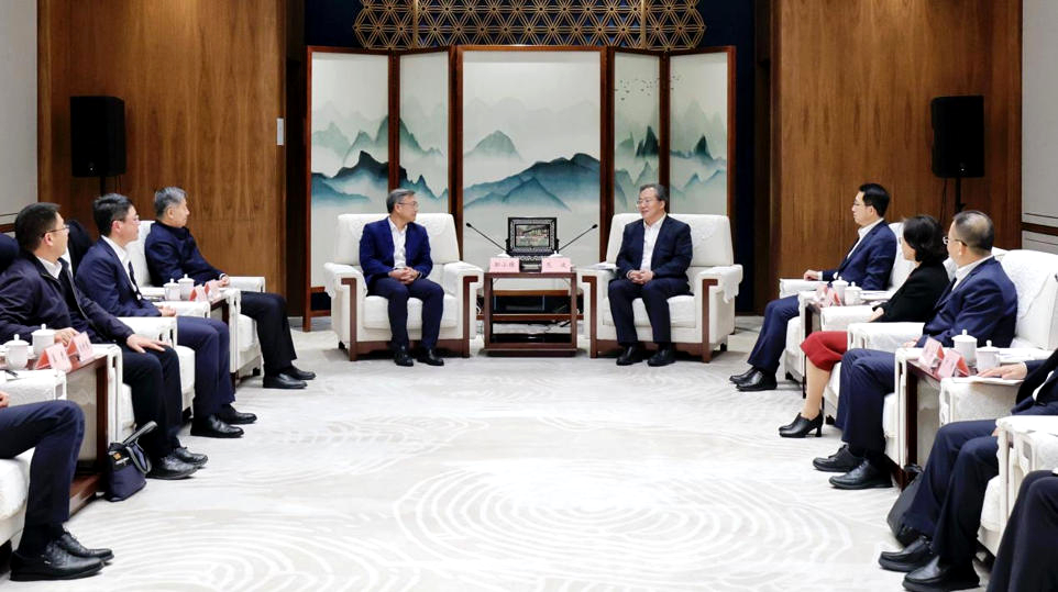 东南大学党委书记邬小撑、校长孙友宏会见苏州市委书记范波、市长吴庆文 携手推动名城名校融合发展